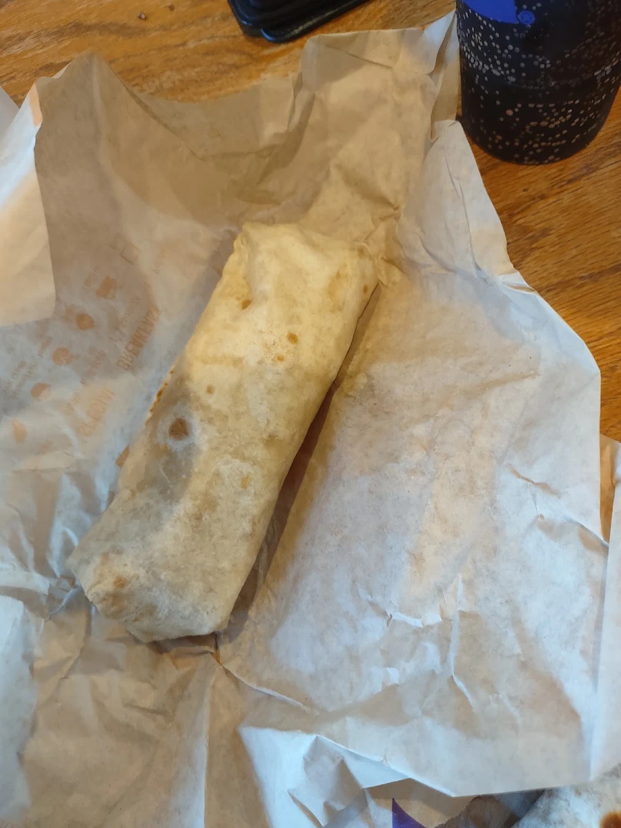 Cheesy Double Beef Burrito