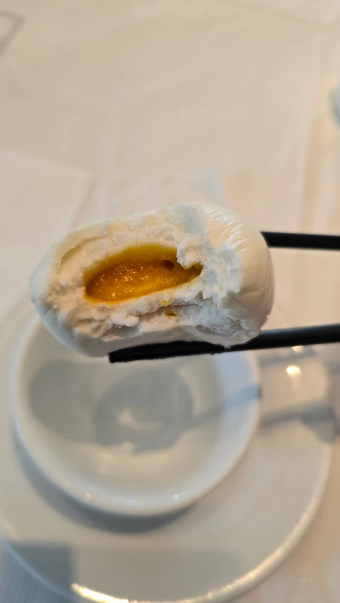 Steamed Egg Yolk Bun