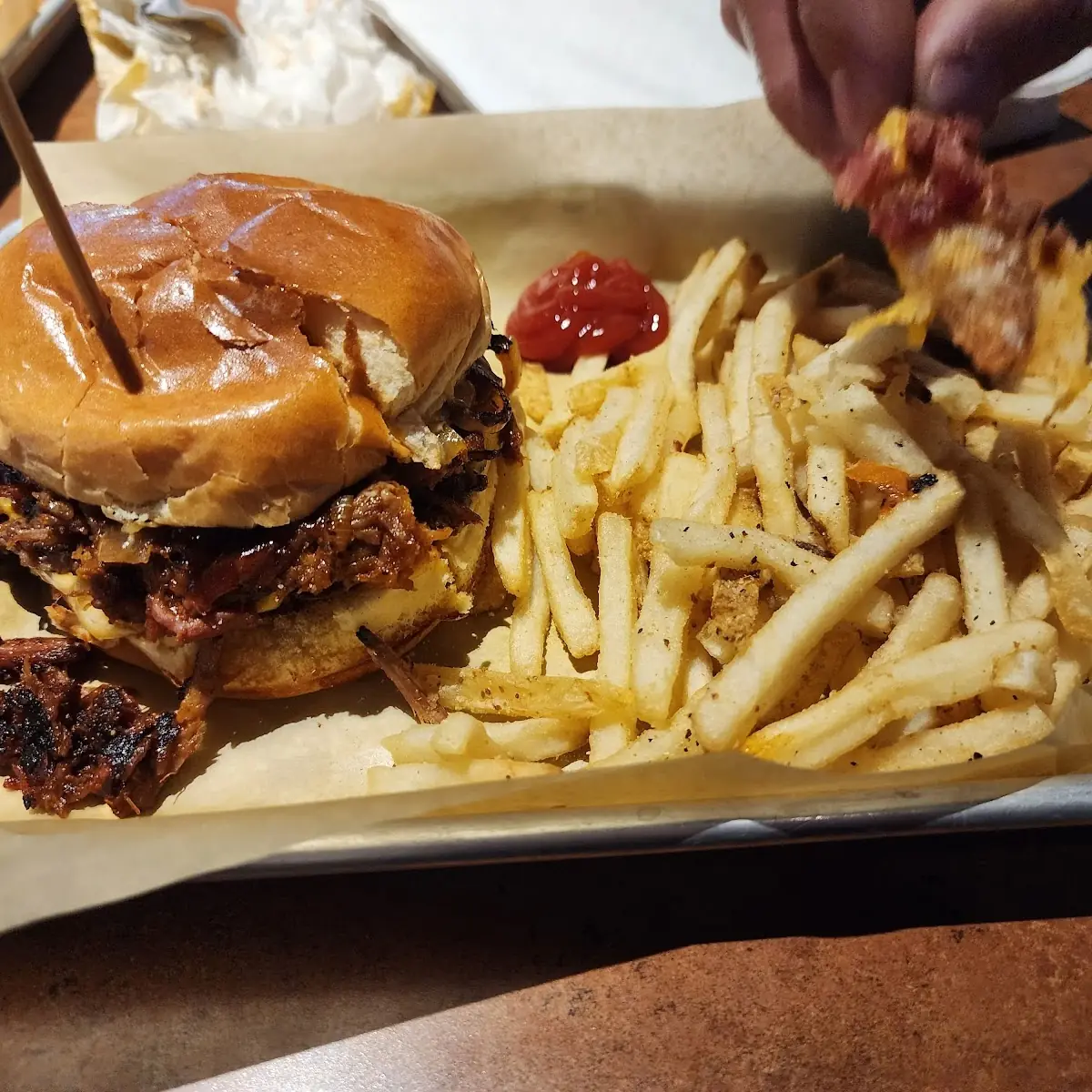Smoked Brisket Burger