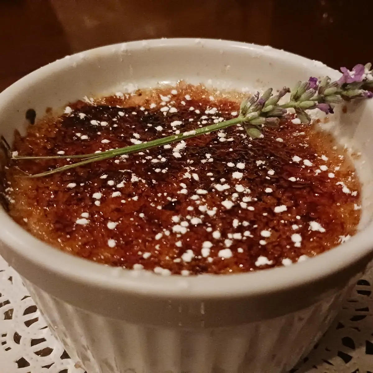 Lavender Creme Brulee