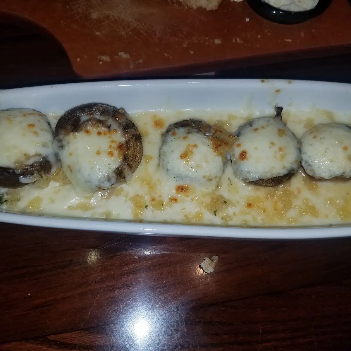 White Cheddar Stuffed Mushrooms