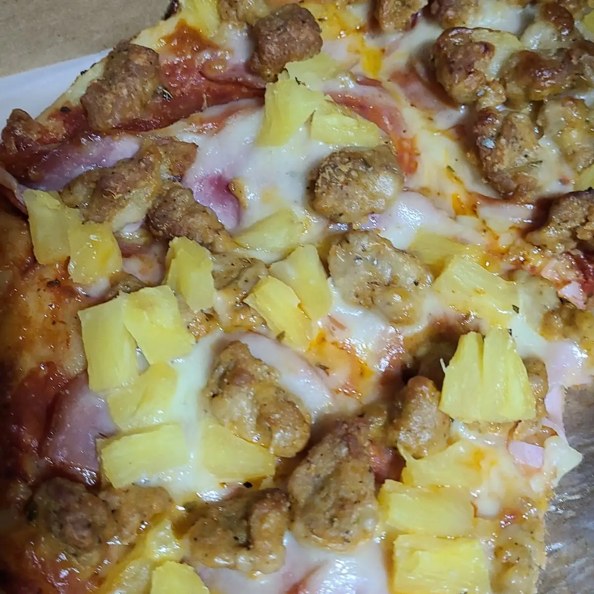 Meat Lovers Pizza Pineapple