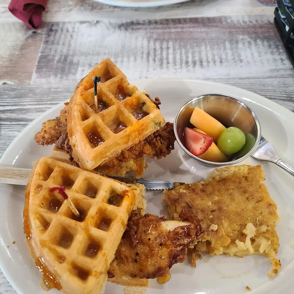 Chicken and Waffles
