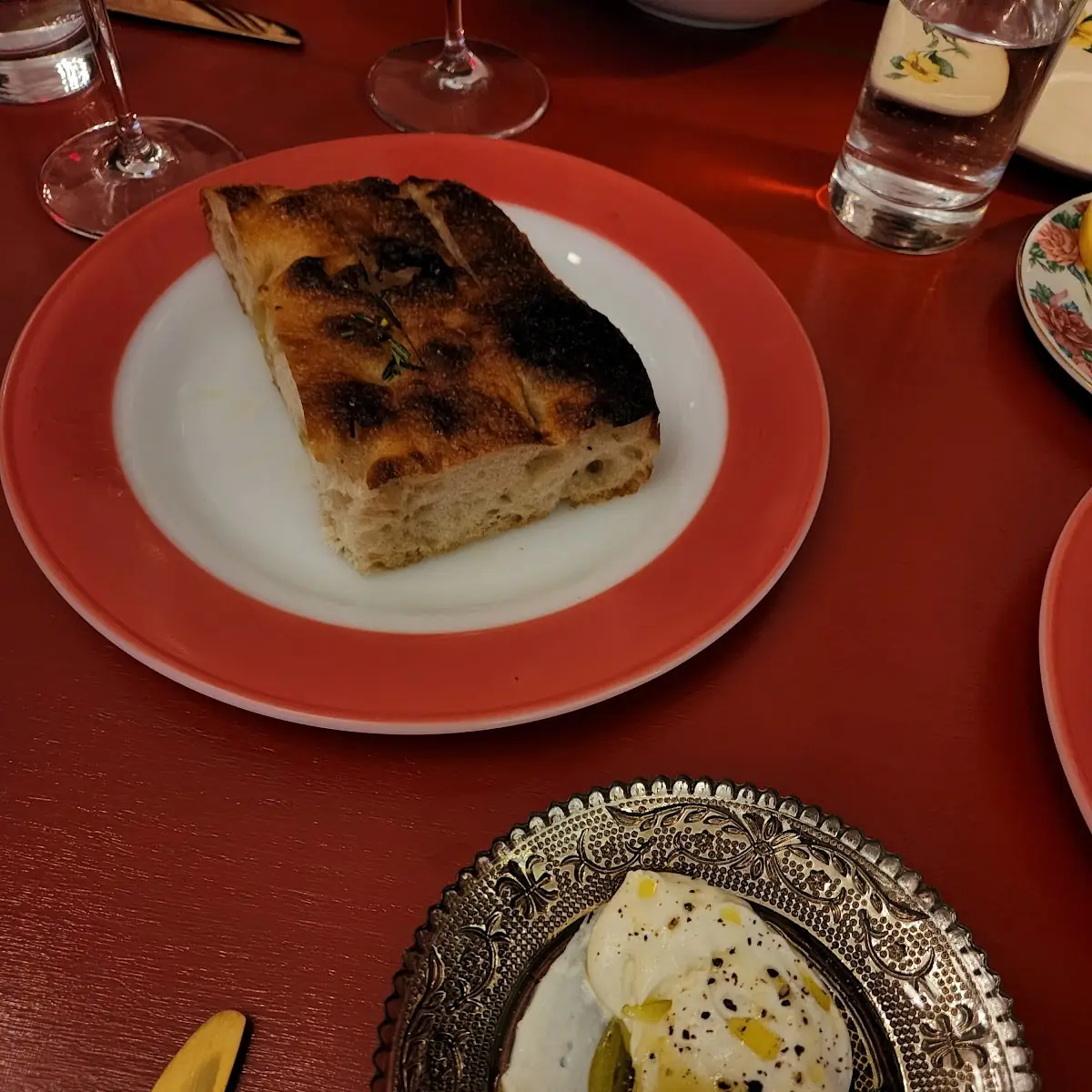 Focaccia Bread Service