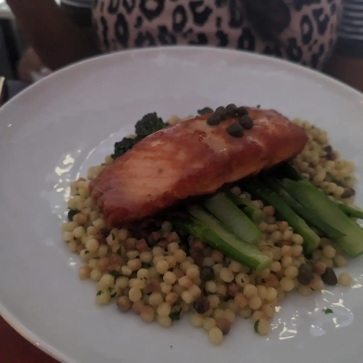 Salmon Piccata