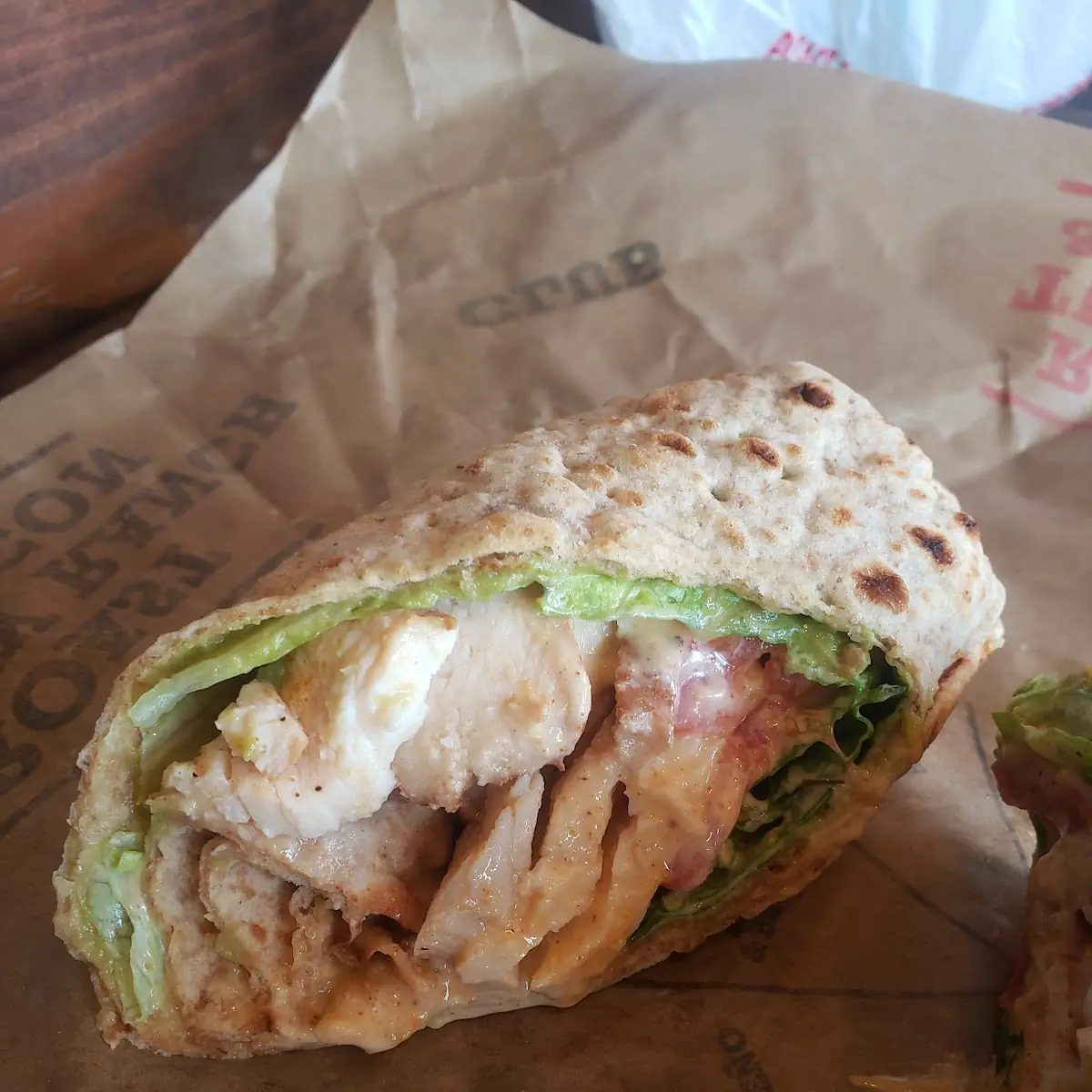 Southwest Chicken Avocado Wrap