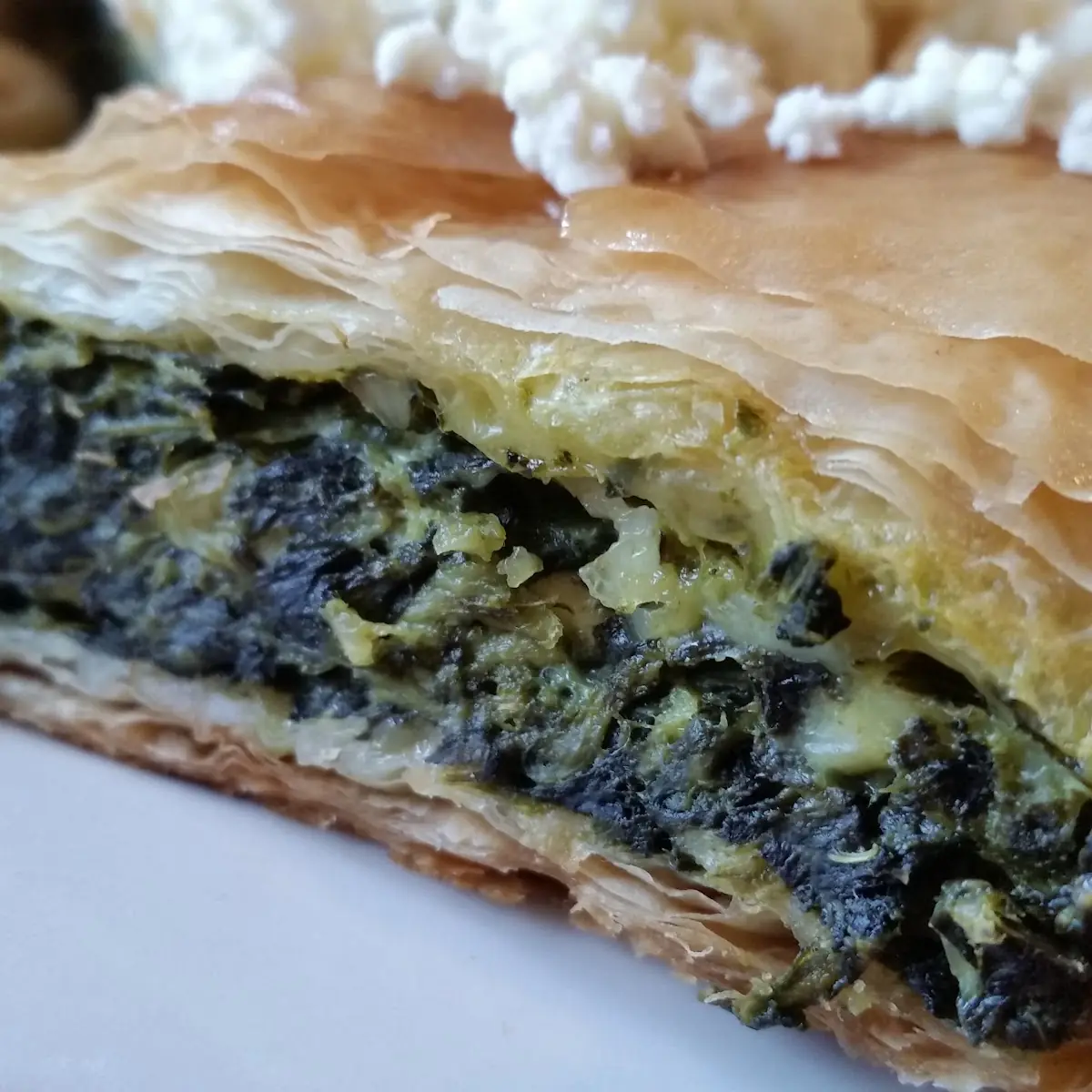 Homemade Spanakopita