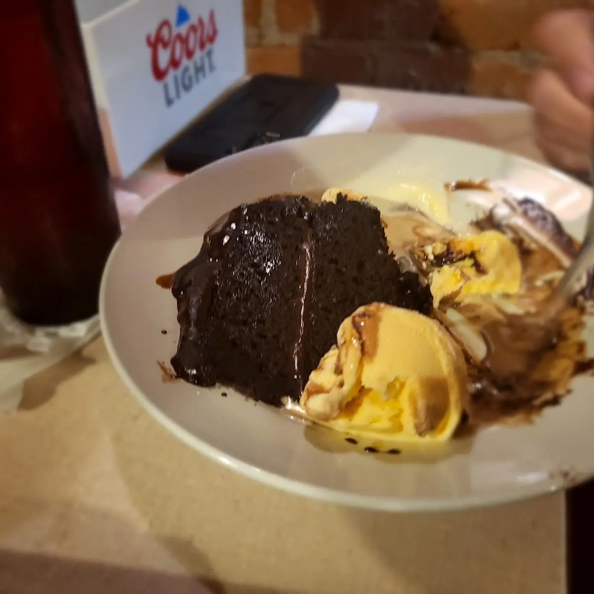 Chocolate Cake Ala Mode