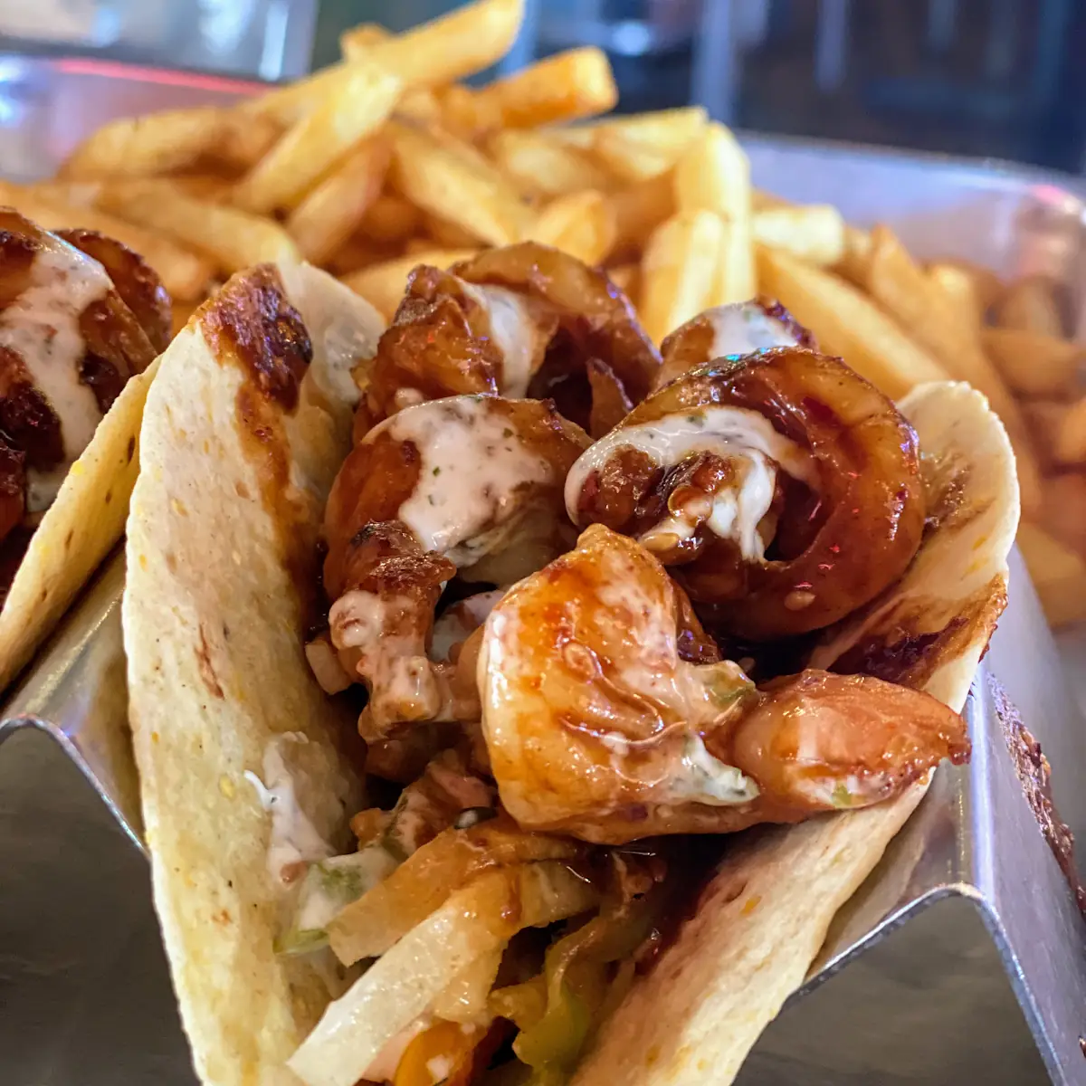 Firecracker Grilled Shrimp Tacos