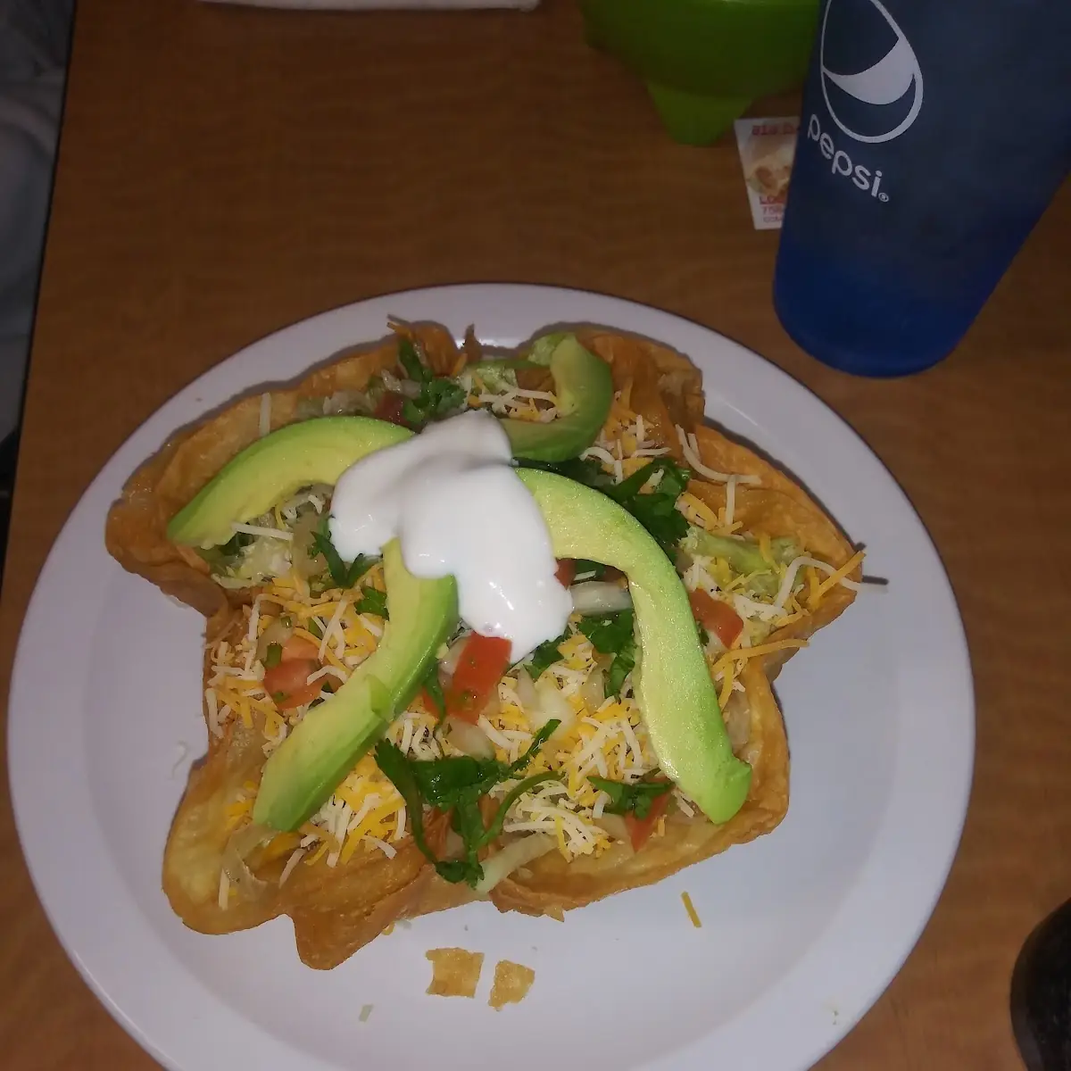 Chicken Asada Taco Salad