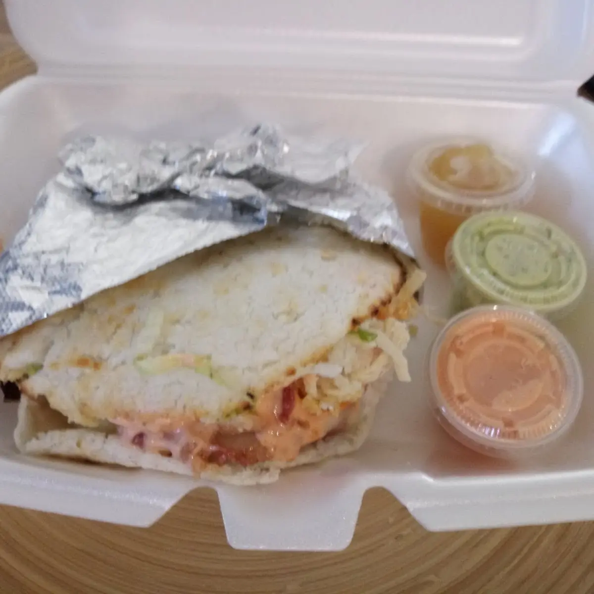 Arepa Rellena De Pollo