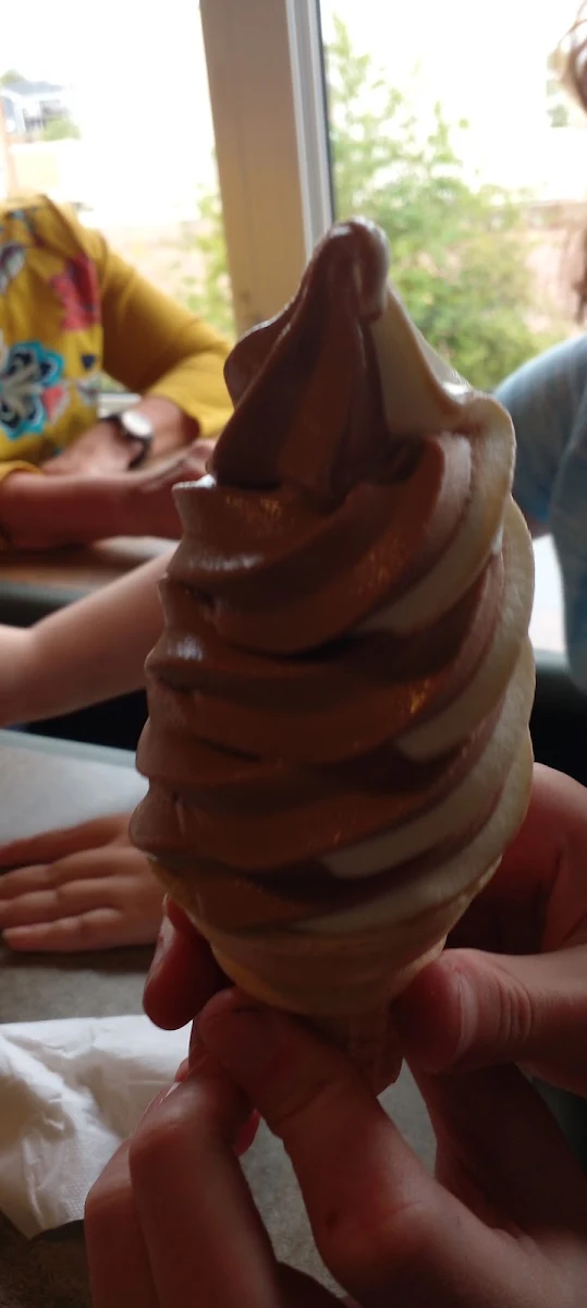 Soft Serve Twist Ice Cream