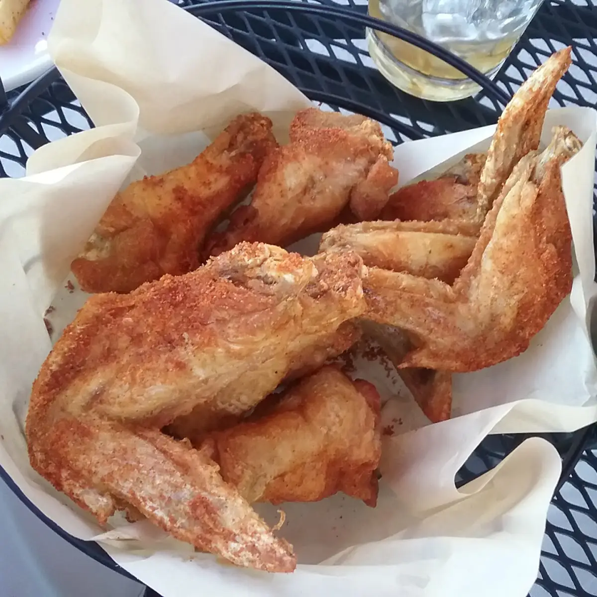 Traditional Wings with Fire Rub