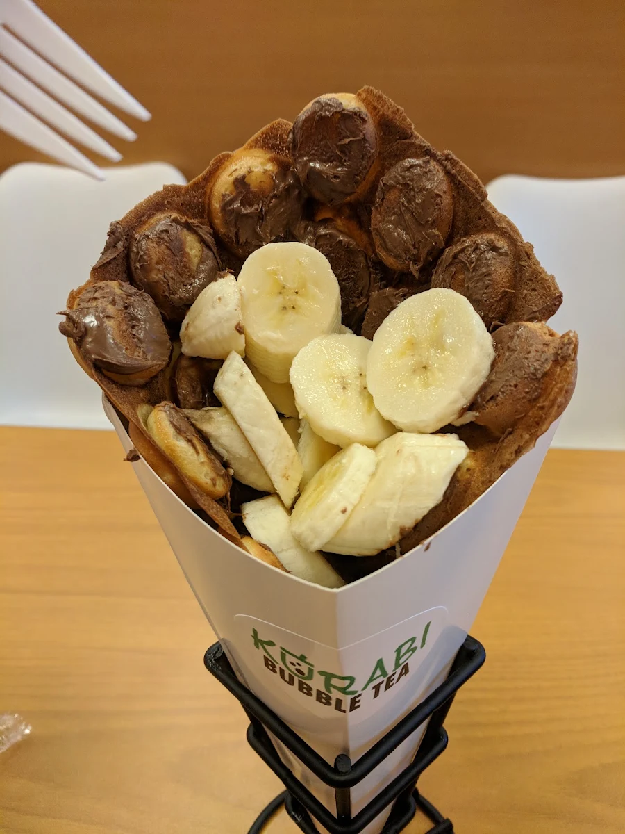 Matcha Bubble Waffle