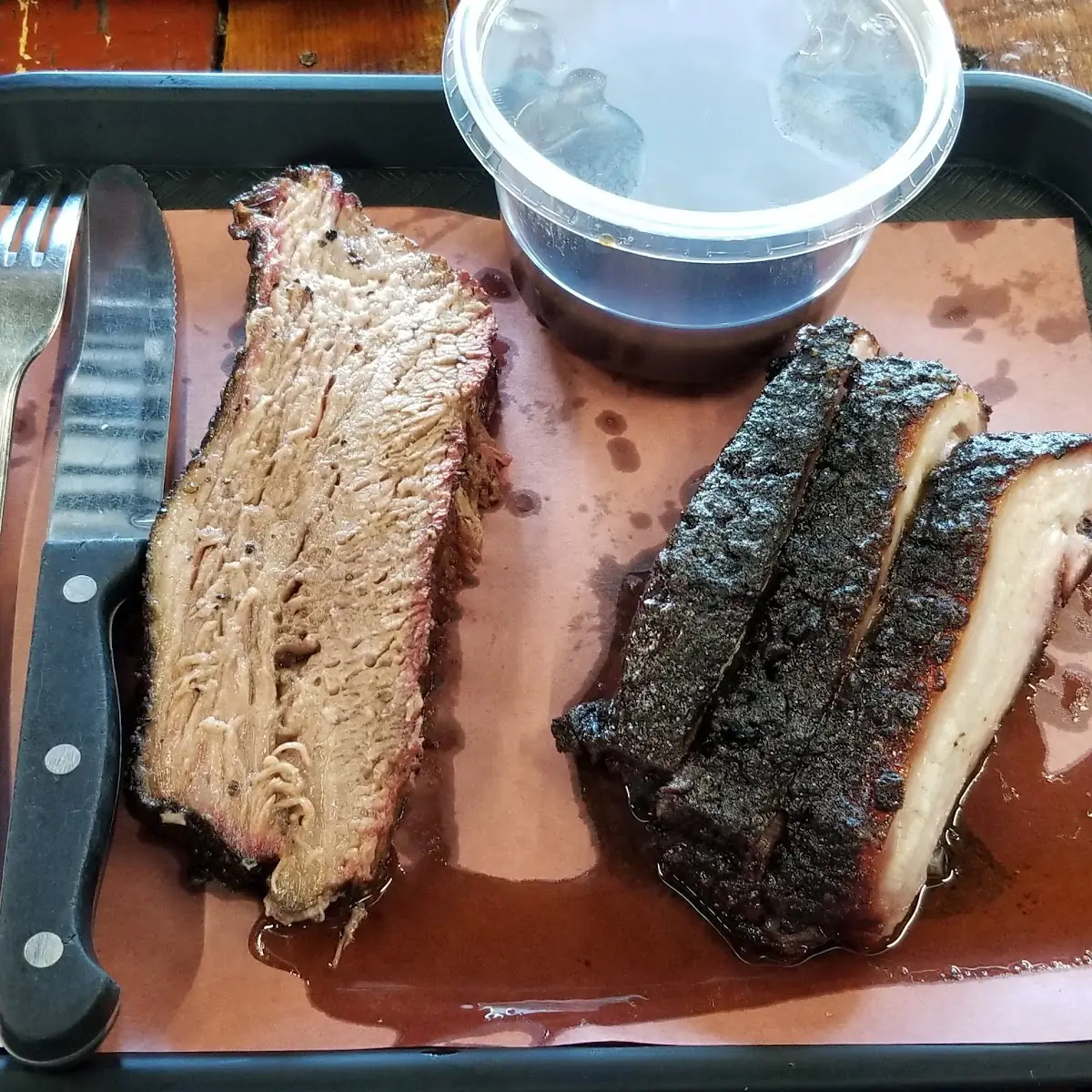 Brisket and Pork Belly