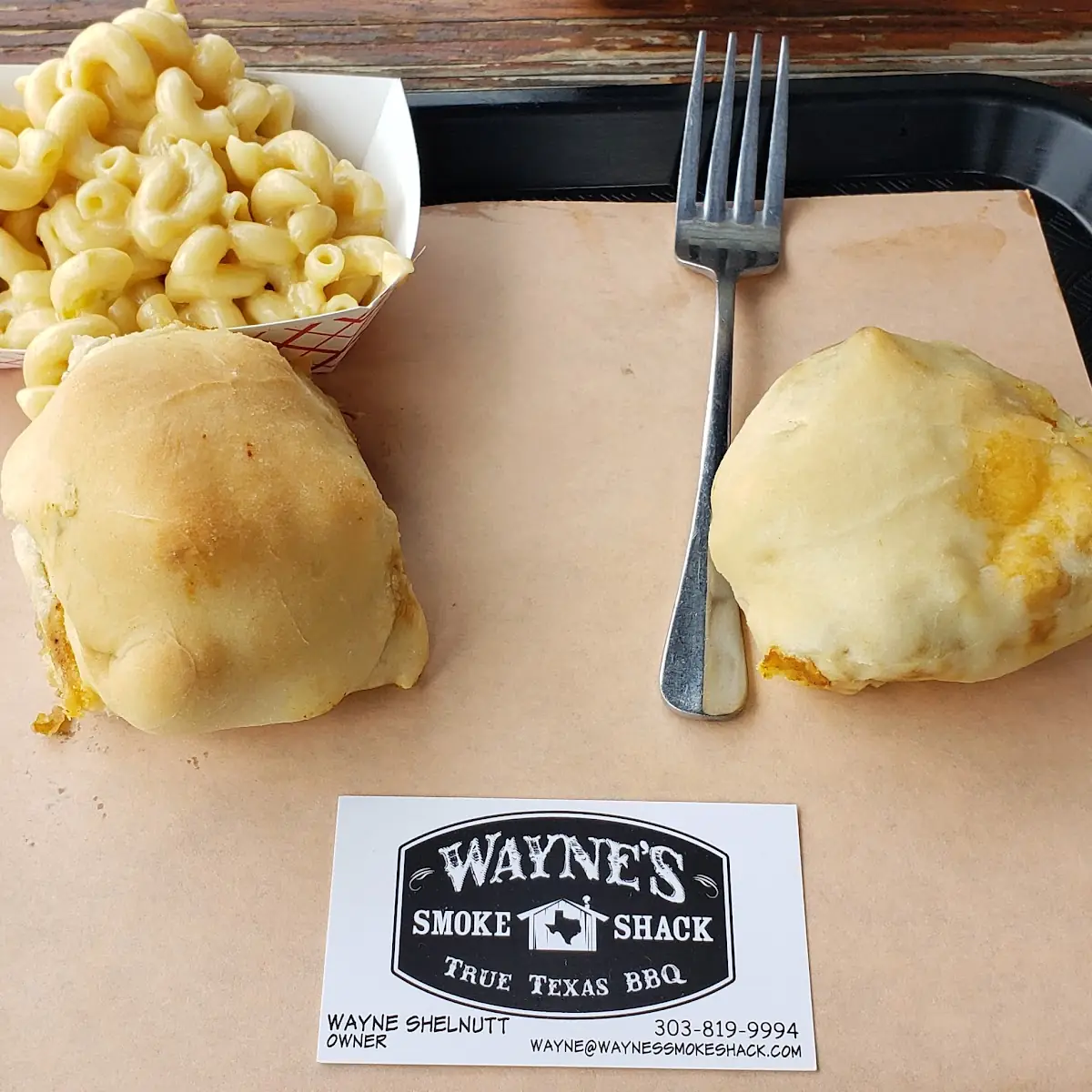 Pork Kolache and Mac & Cheese