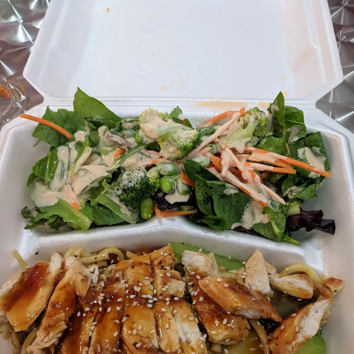 Chicken Teriyaki Noodle Bowl