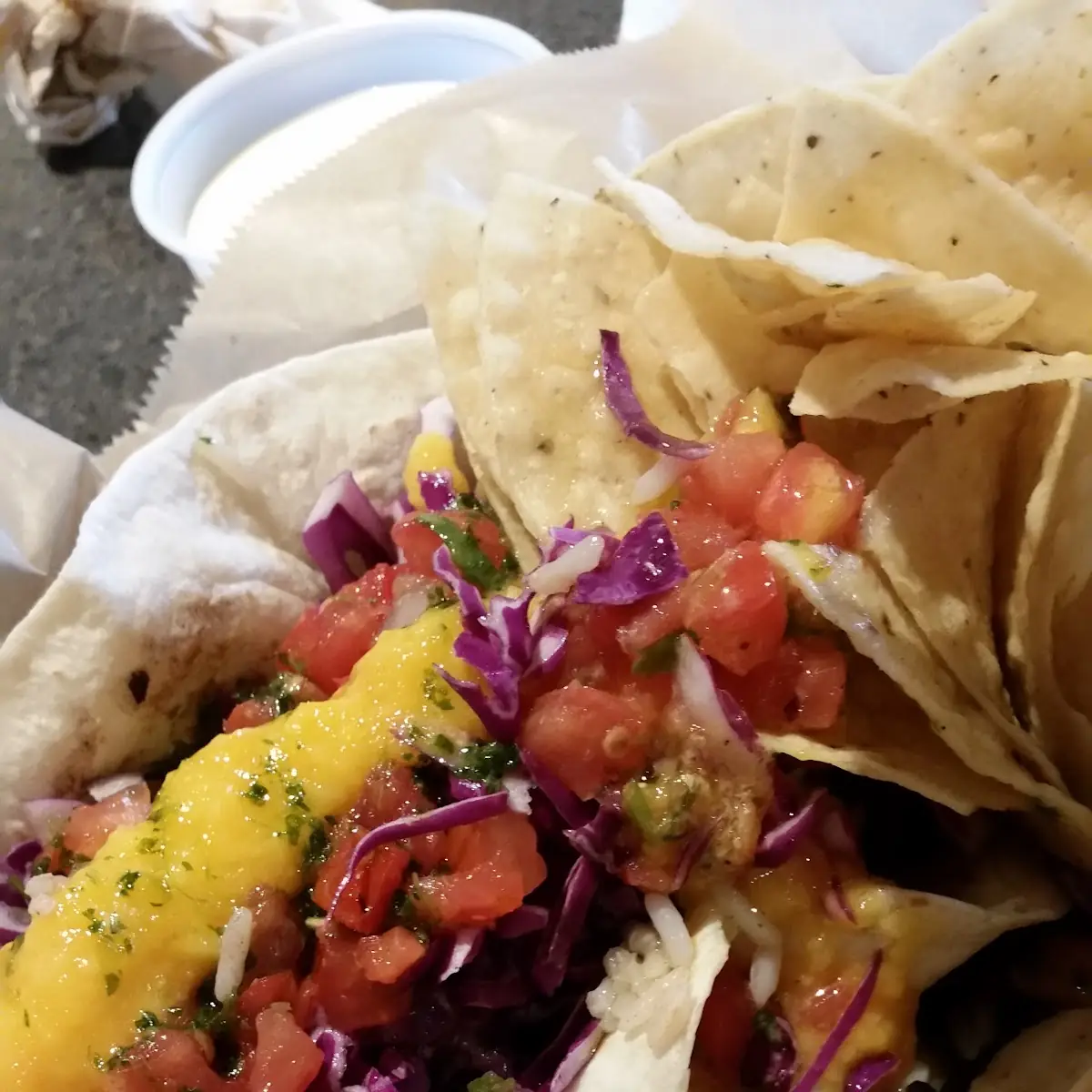 Wahoo Fish Tacos