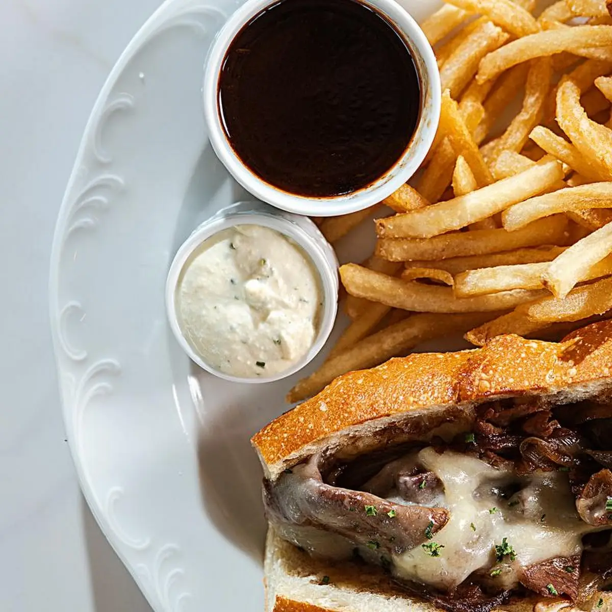 French Dip Baguette
