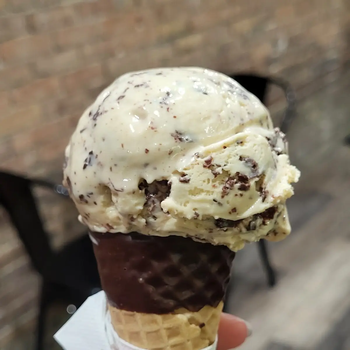 Cold Brew Ice Cream Cone