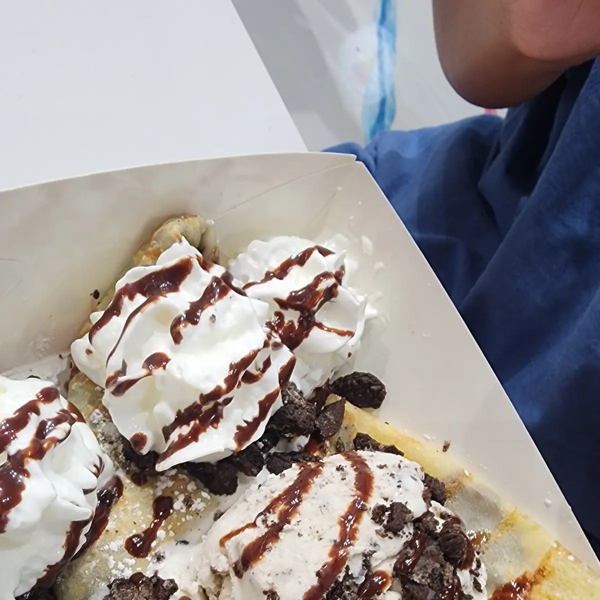 Cookie Monster Crepe