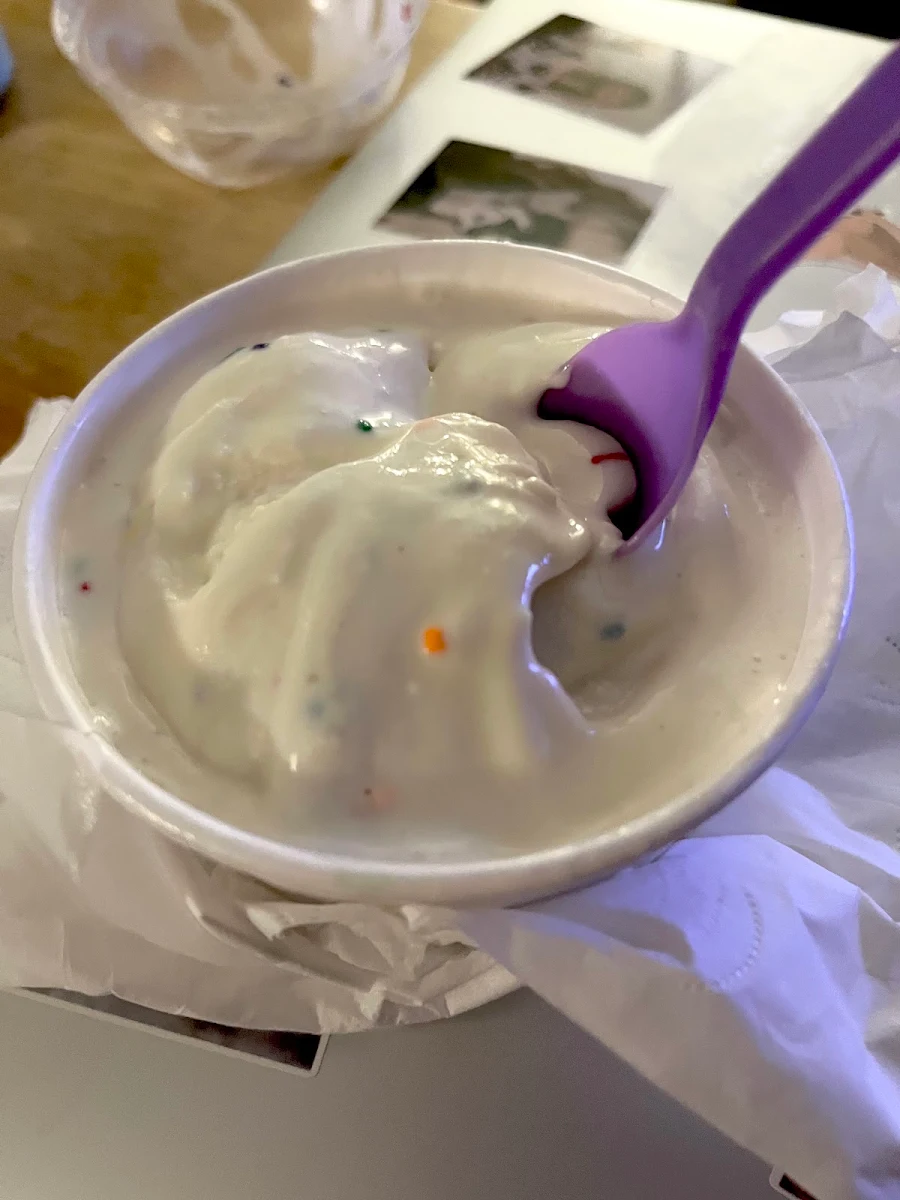 Cake Batter Ice Cream