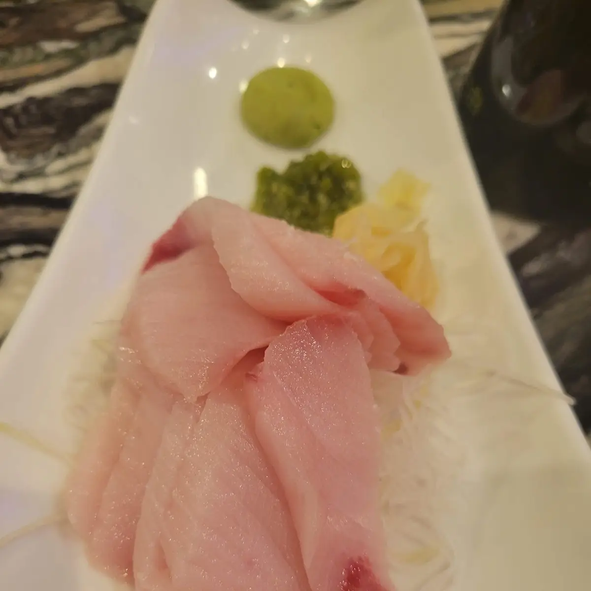 Yellowtail Sashimi