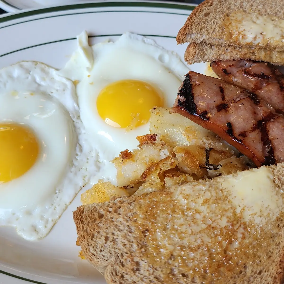 Bacon Ham or Sausage Omelette