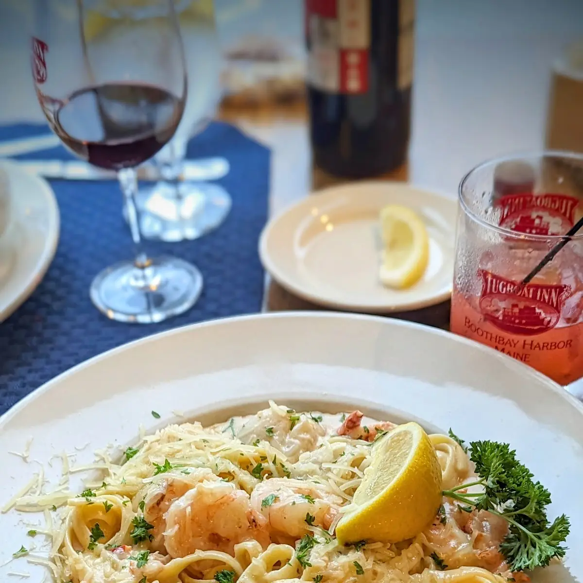 Seafood Alfredo