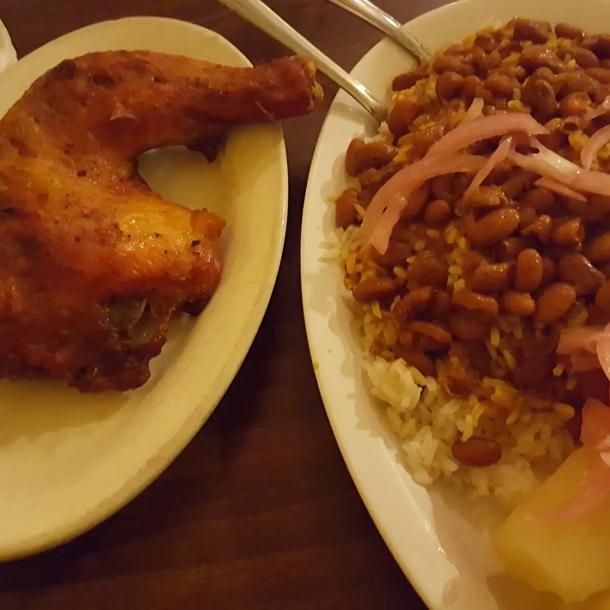 Rice Beans Chicken Yuca
