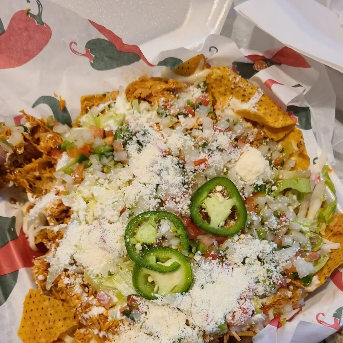 Chicken Nachos