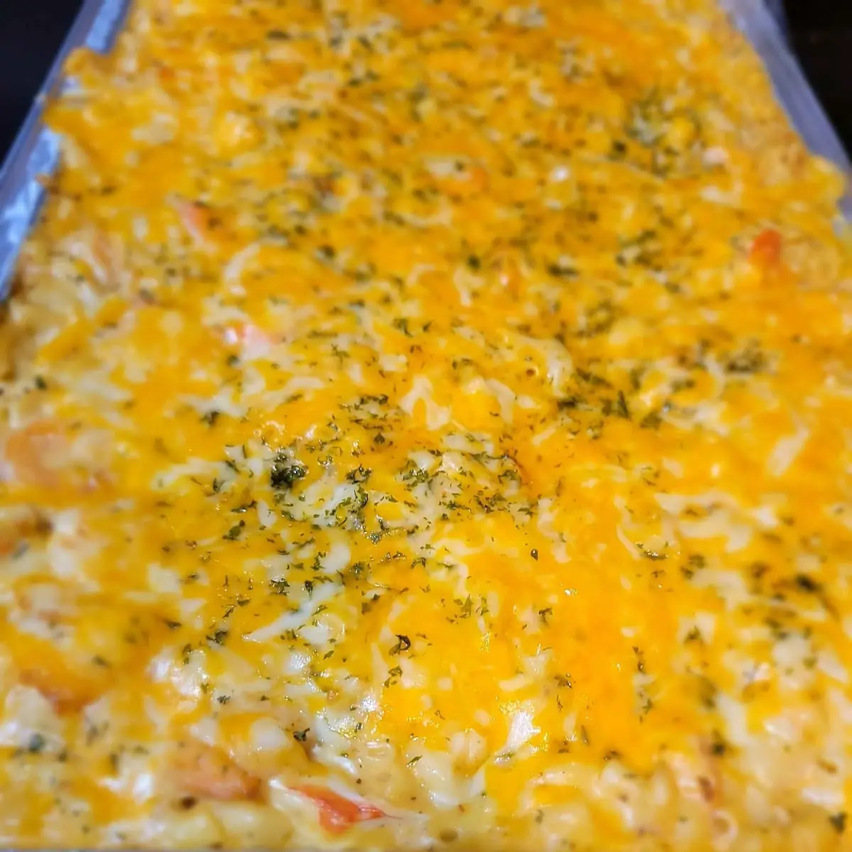 Green Beans Mac & Blue Crab Trays