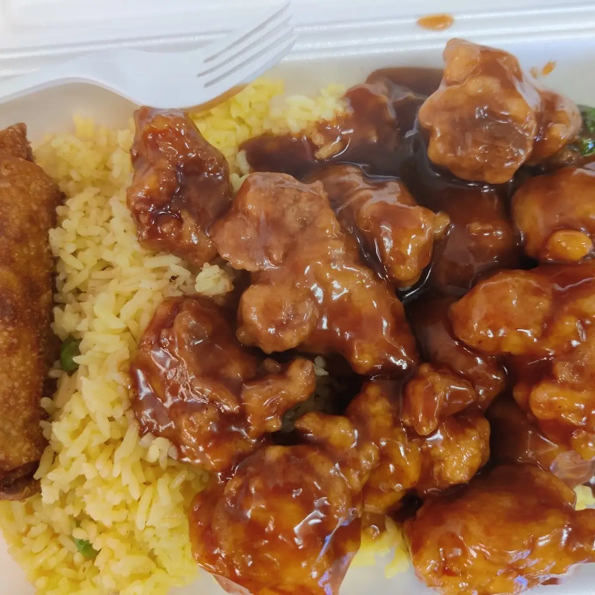 General TSO's Chicken Fried Rice