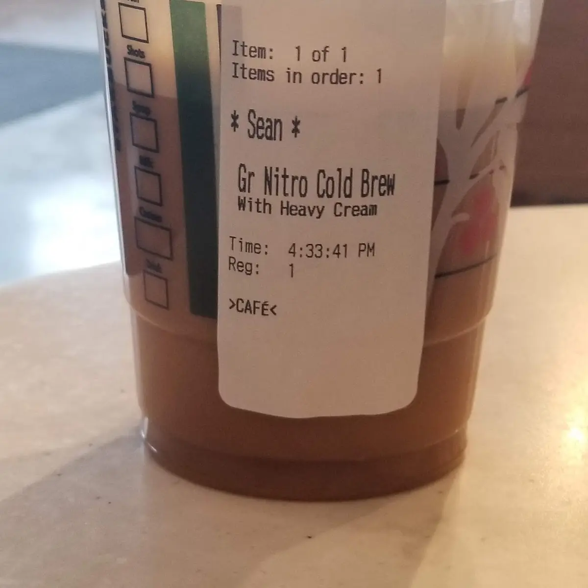 Nitro Cold Brew
