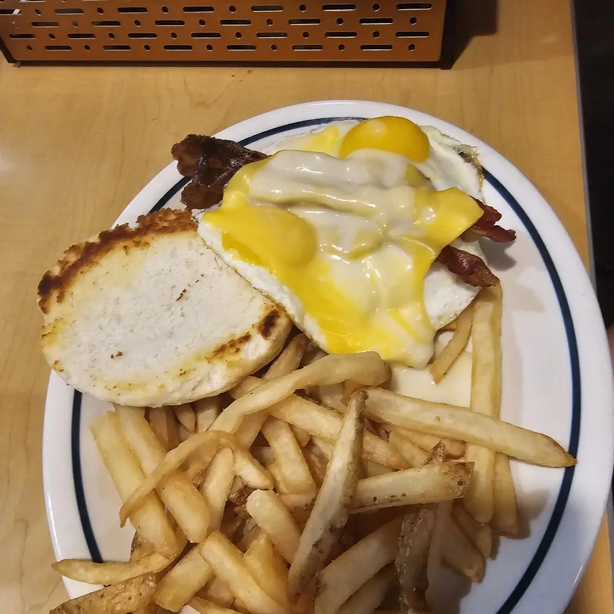 Bacon Egg and Cheese Biscuit