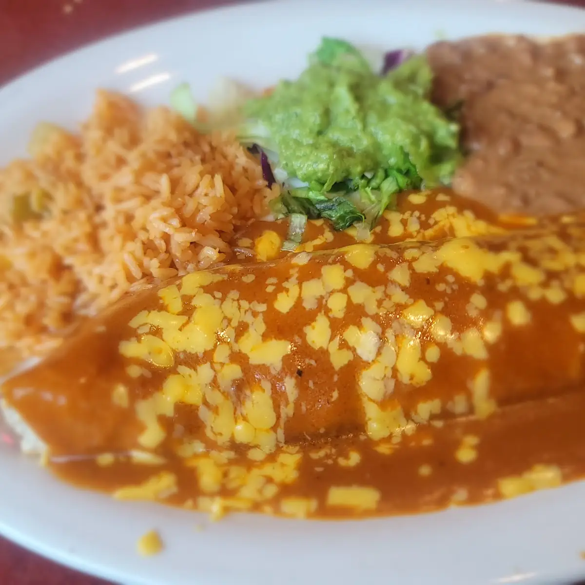 Rice and Refried Beans