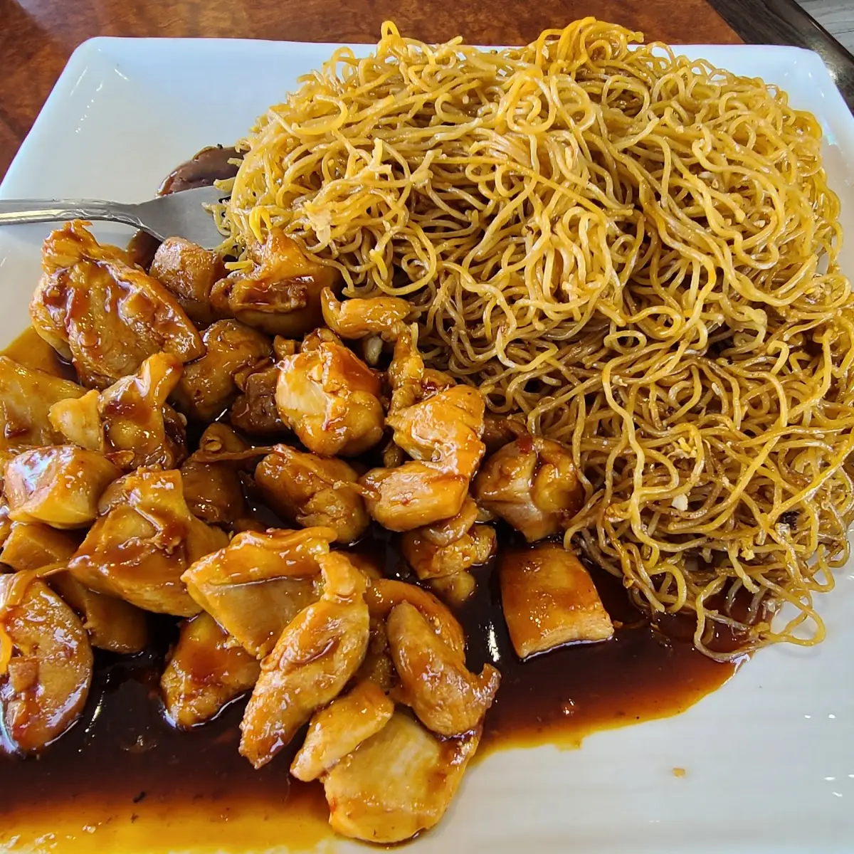 Noodles and Chicken Dishes