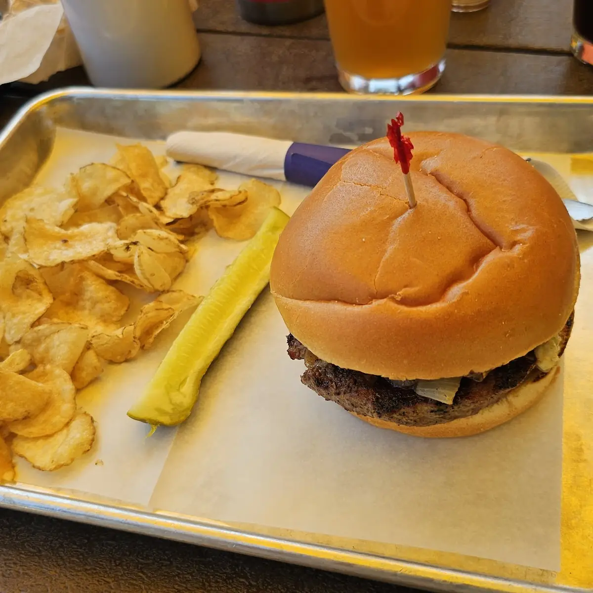 Bleu Cheese Burger