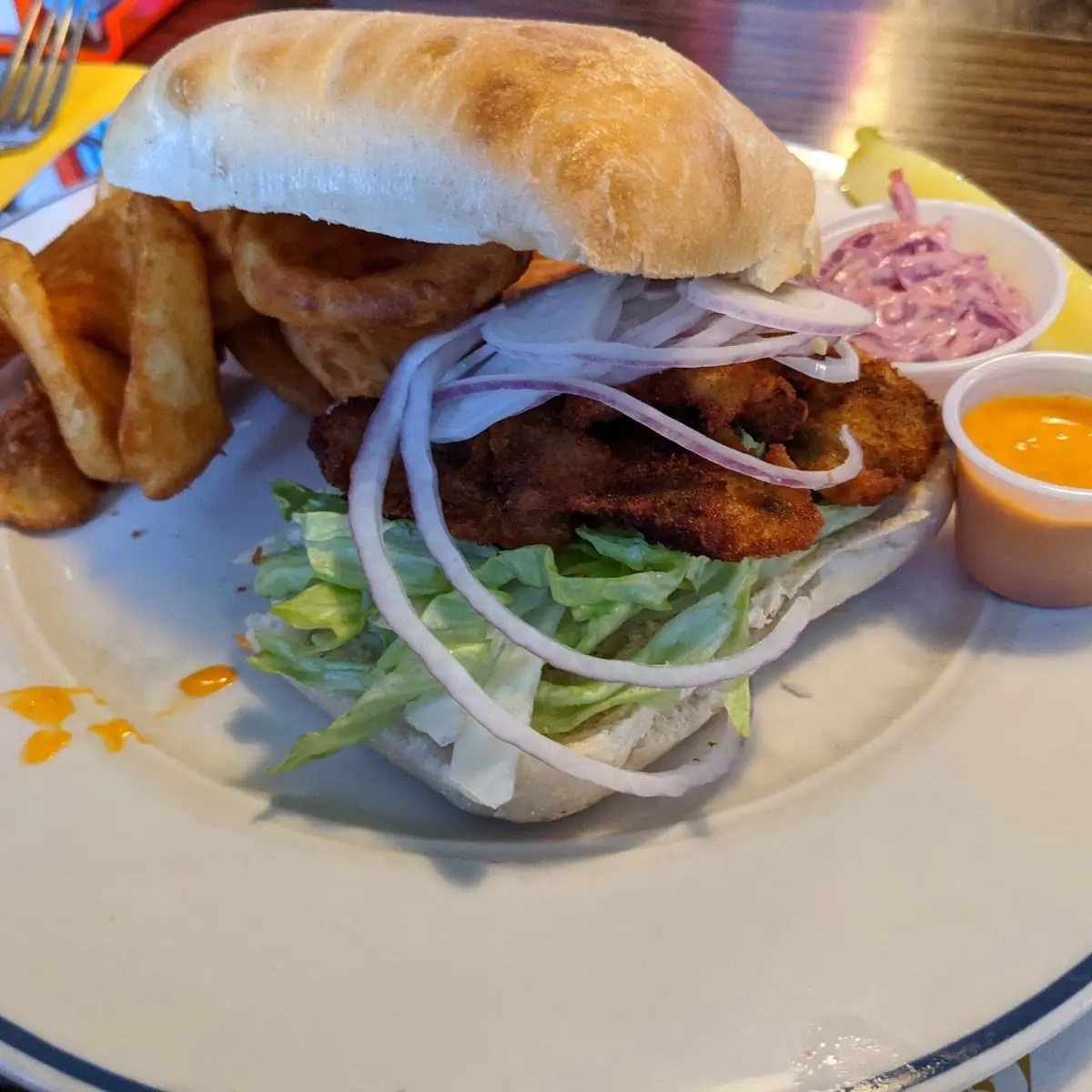 Fried Oyster Sandwich