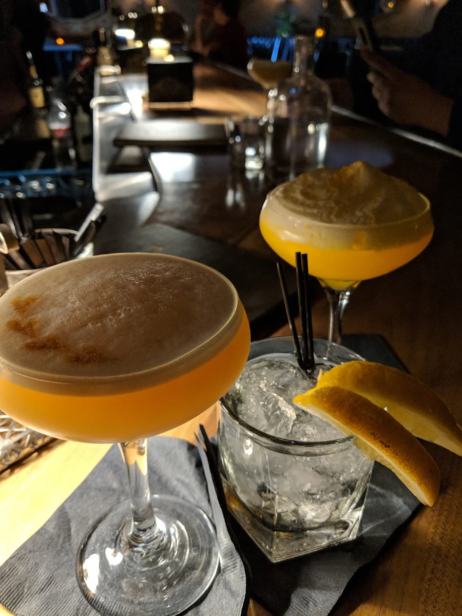 Egg White Whiskey Sour