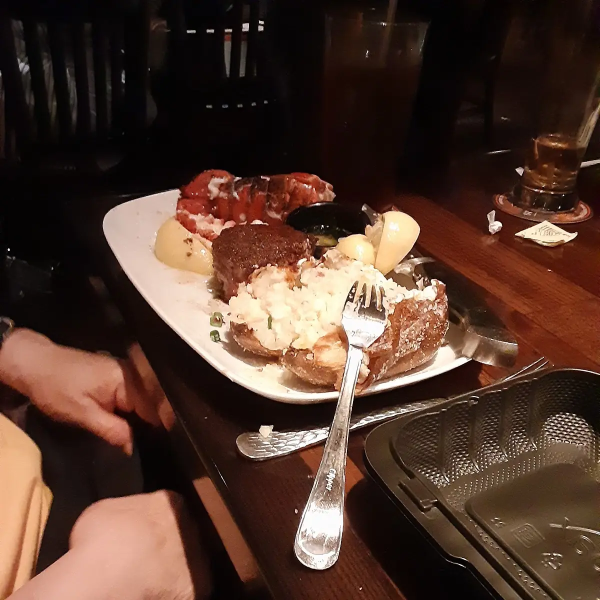 Steak and Lobster Tail