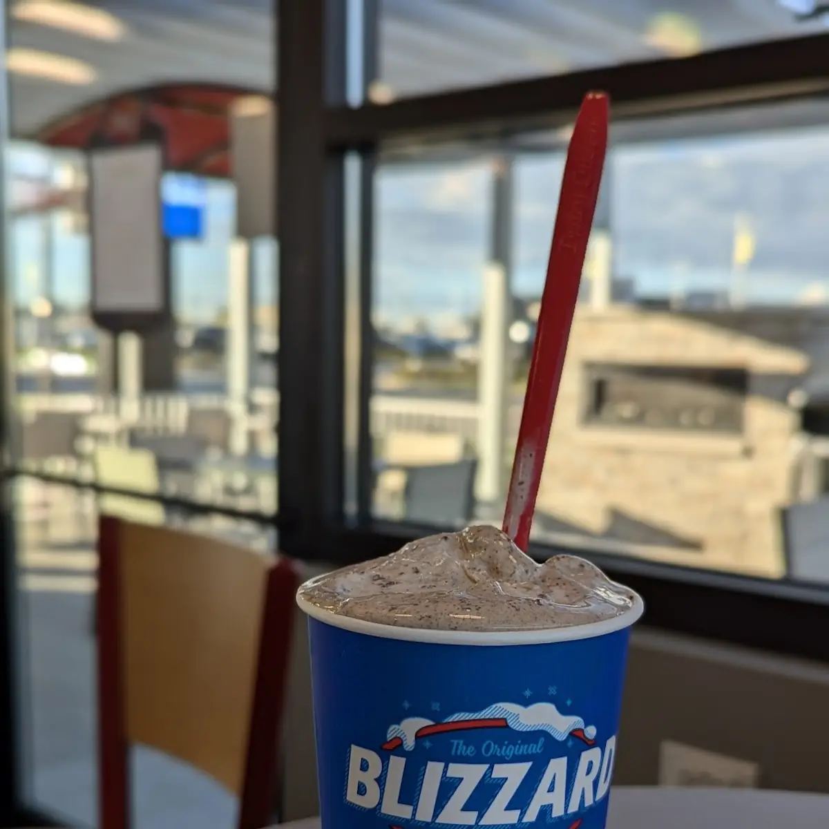 Turtle Pecan Cluster Blizzard Treat