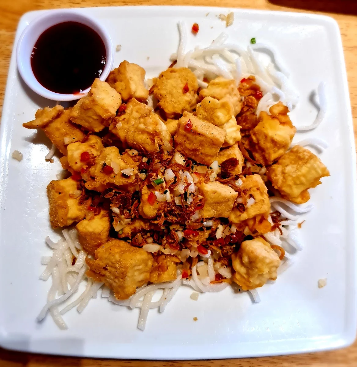 Salt and Pepper Tofu, Saigon Gate Cuisine