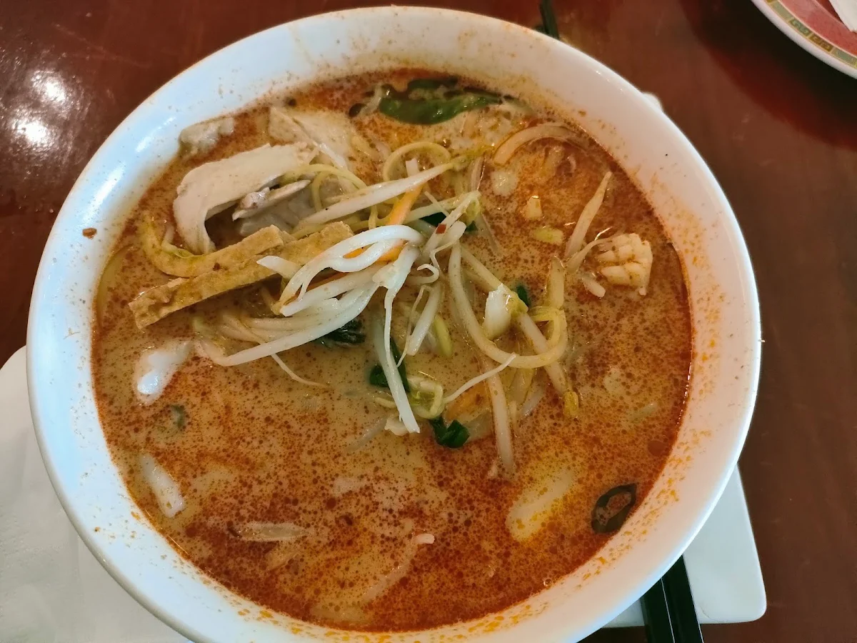 Thai Laksa Chicken Noodle Soup, Saigon Gate Cuisine