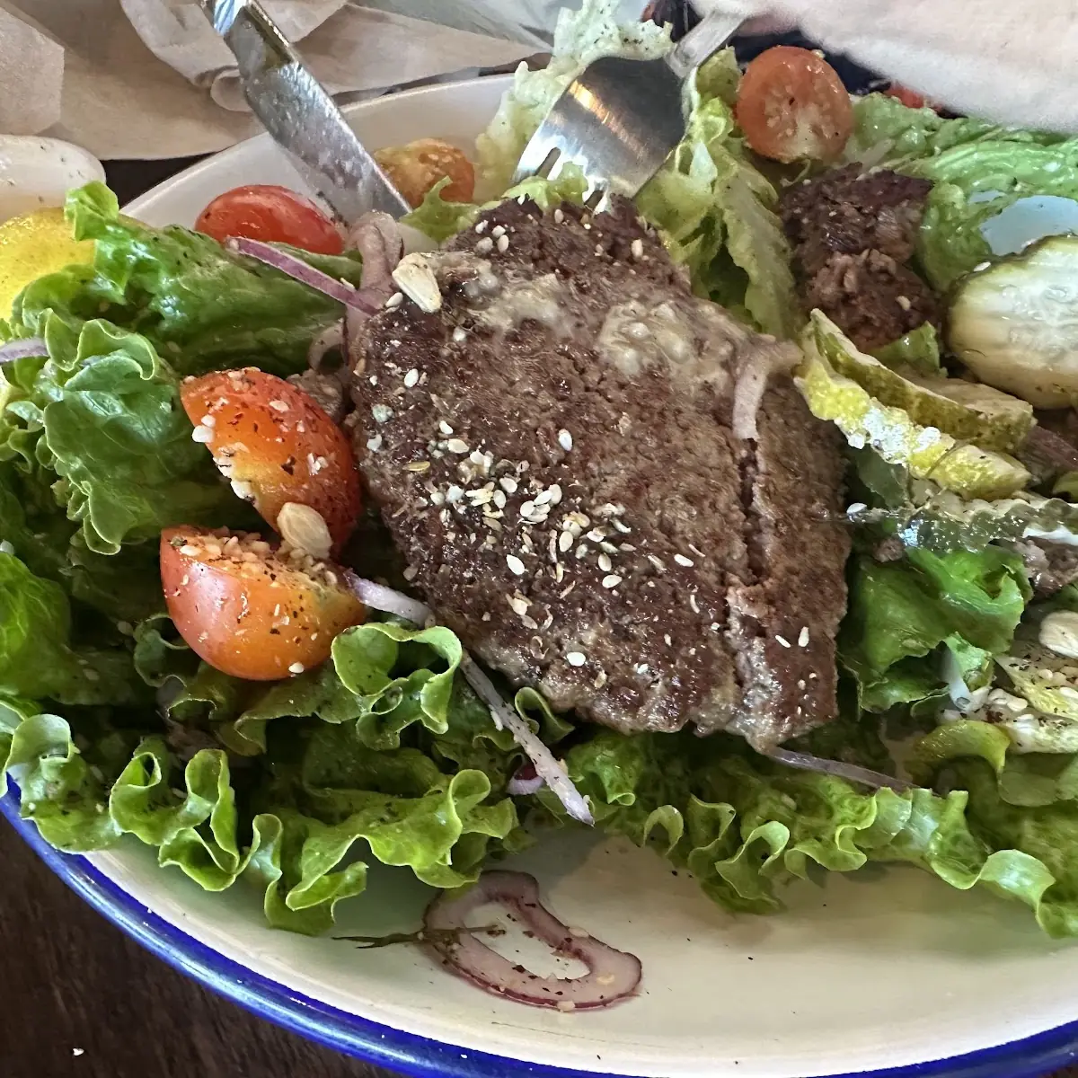 Burger Salad