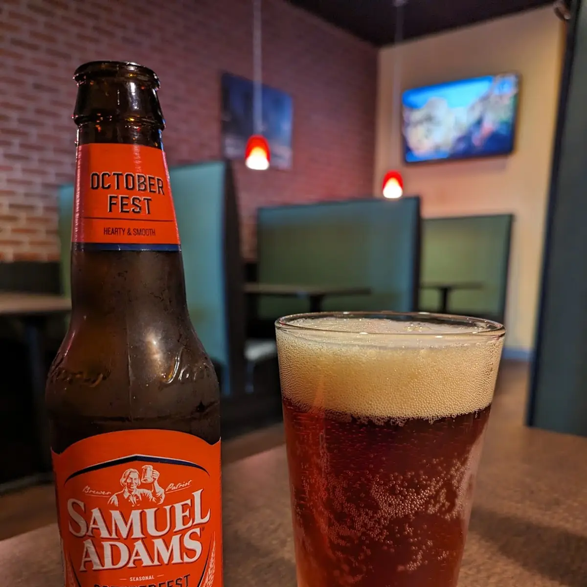 Sam Adams Octoberfest on Draft
