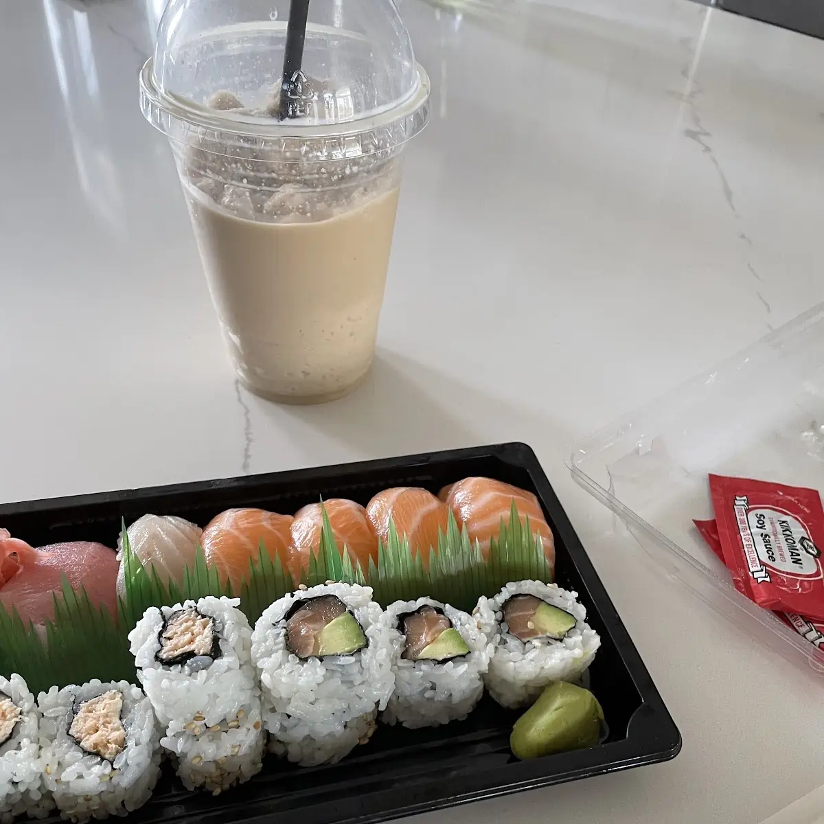 Sushi Roll and Sashimi