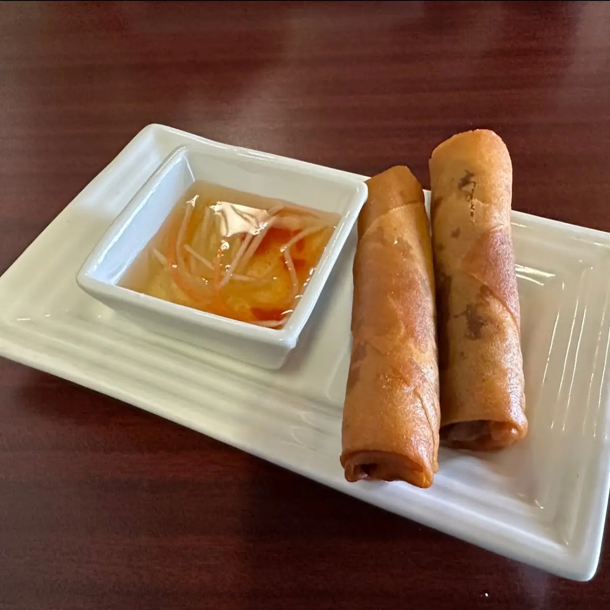Vermicelli Wu Fried Egg Rolls