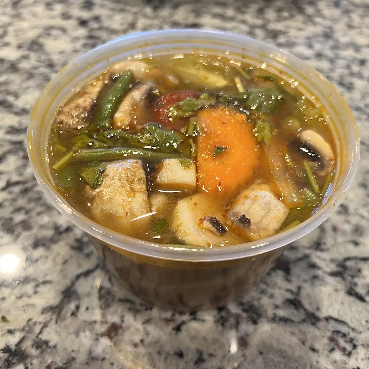 Vegetable Tom Yum Soup