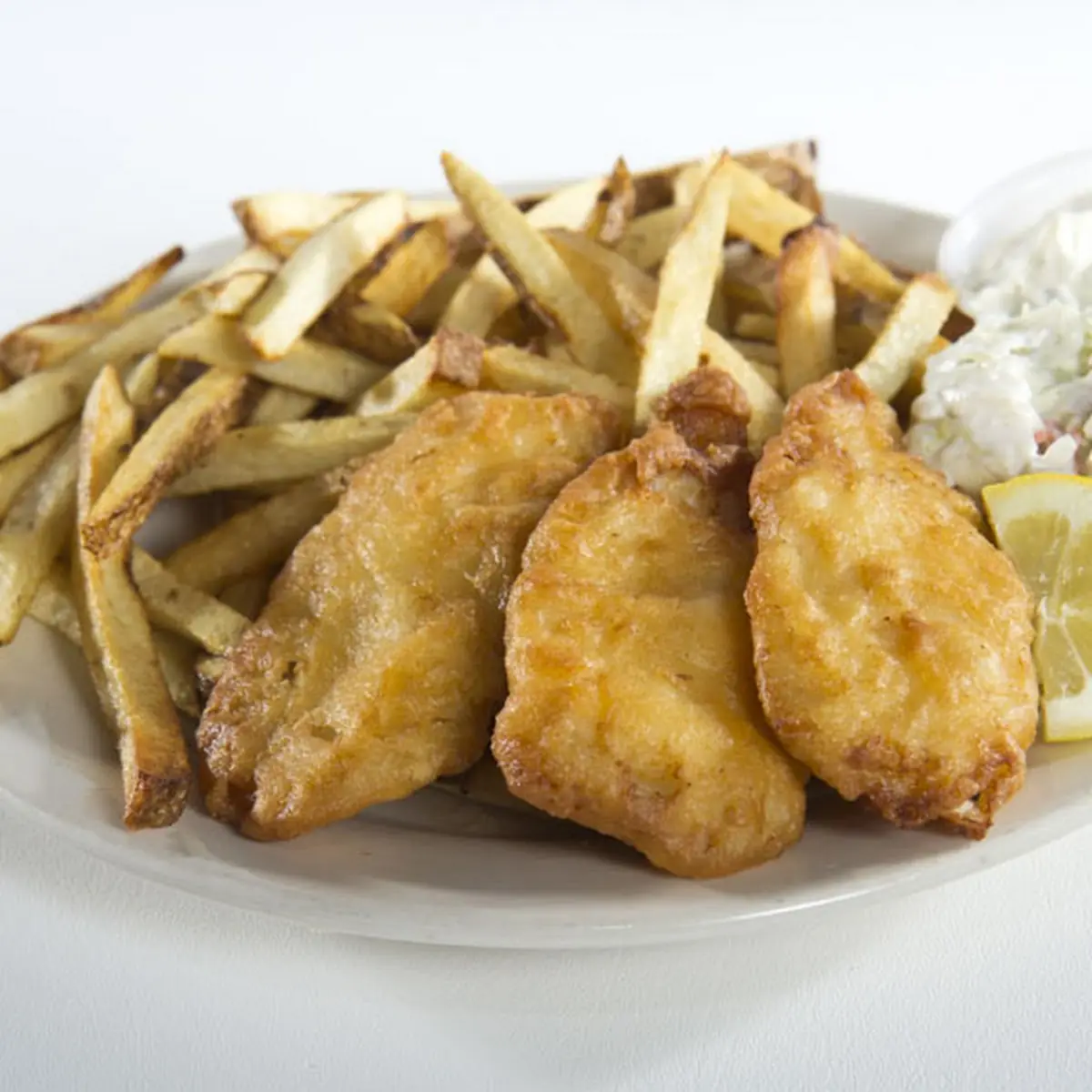 Hand Battered Grouper Dinner
